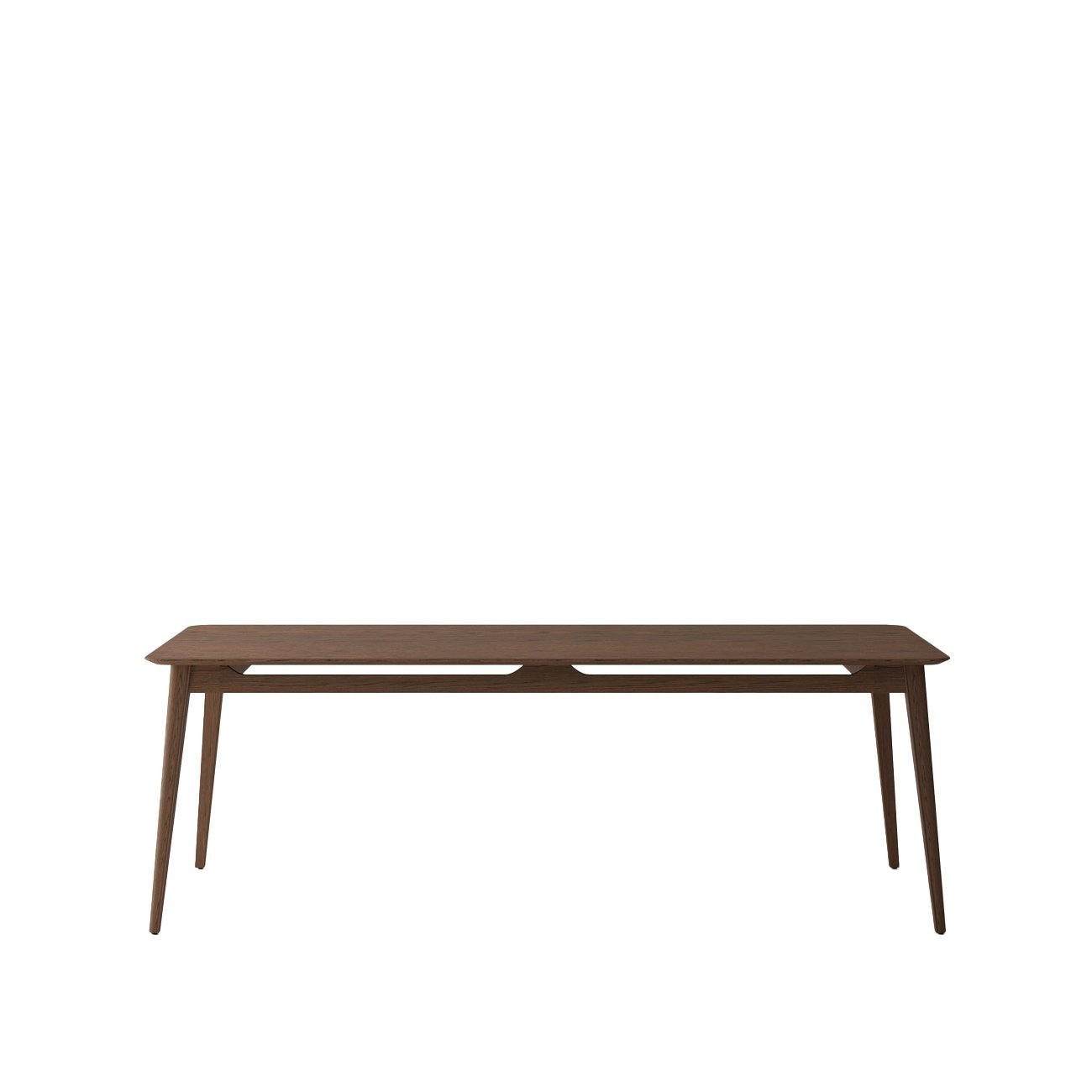 Rokke Dining Table 220cm - Solid Oak/Walnut