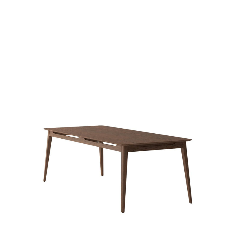 Rokke Dining Table 220cm - Solid Oak/Walnut