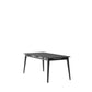 Rokke Dining Table 180cm - Solid Oak/Black