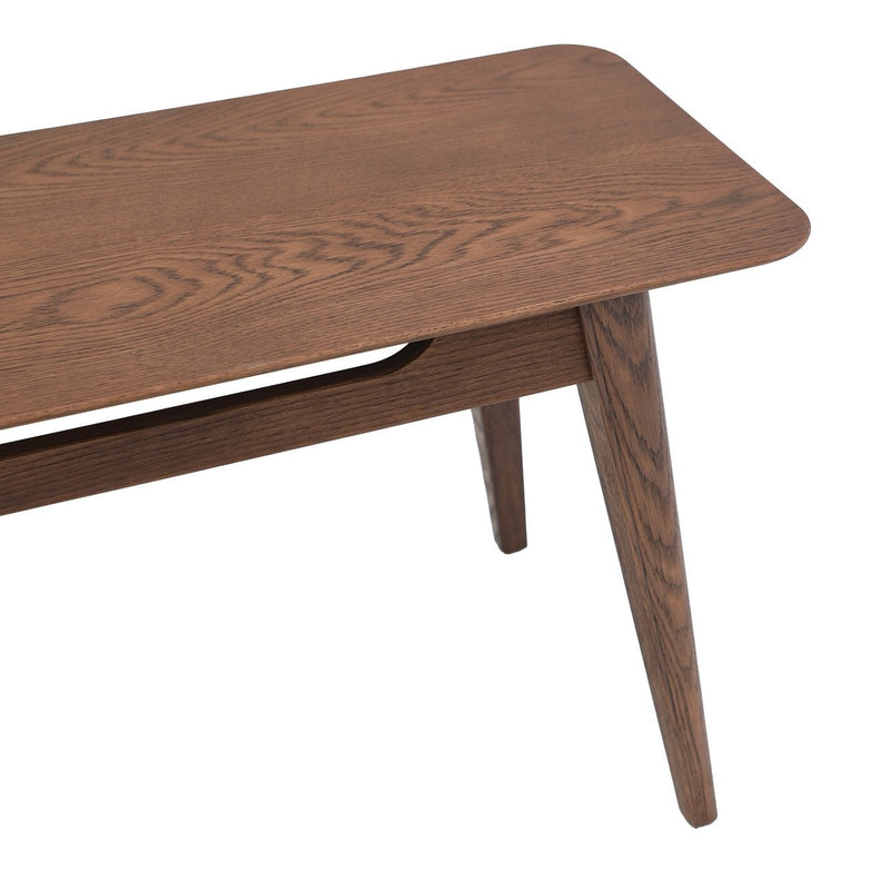 Rokke Bench 150cm - Solid Oak/Walnut