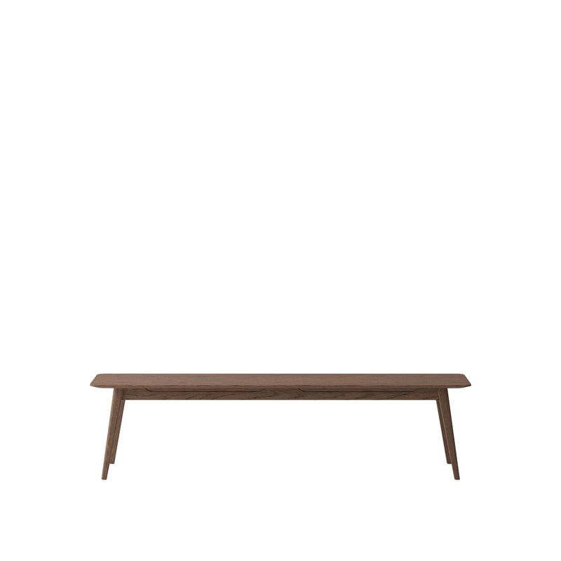 Rokke Bench 180cm - Solid Oak/Walnut