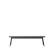 Rokke Bench 150cm - Solid Oak/Black