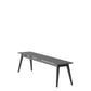 Rokke Bench 150cm - Solid Oak/Black