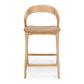 Meg Barstool Natural Solid Seat