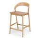 Meg Barstool Natural Solid Seat