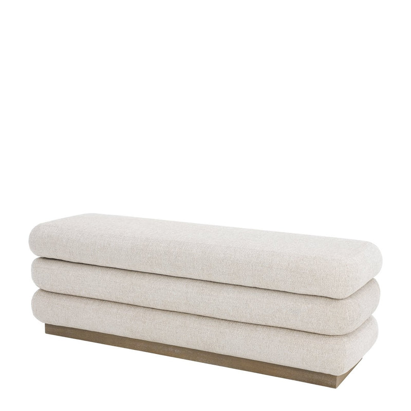 Kumo Bench with Storage – Oatmeal