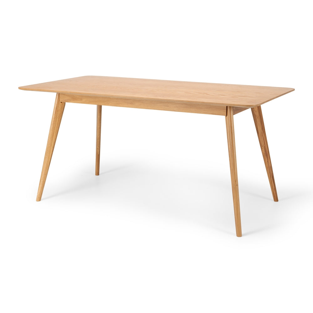 Radius Dining Table 160x80 (Oak Top)