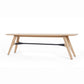 Package Deal! - Radius Dining Table 160x80 - SLIGHT SECOND + x2 Flow Benches