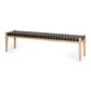 Indo Woven Bench 150 Black