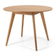 Radius 1m rd Dining Table (Oak Top)