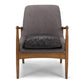 Steiner Armchair Canvas Charcoal