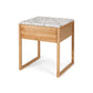 Avalon Natural Oak Side Table (Terrazzo Top)