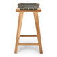 Indo Woven Barstool Olive