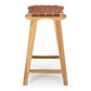 Indo Woven Barstool Tan