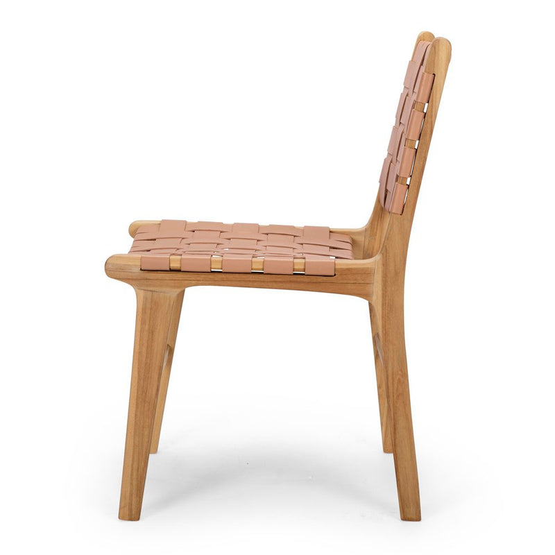 Indo Woven Dining Chair Plush