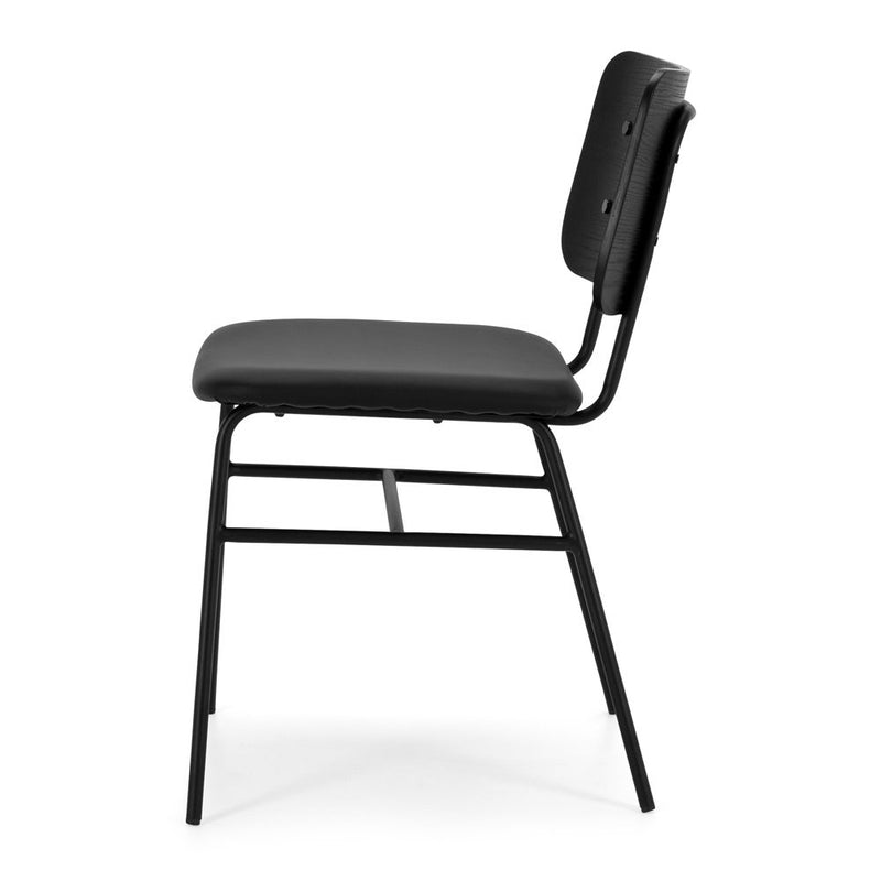 Lukas Chair Black Panel