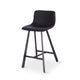 Rustic Barstool Vintage Grey PU