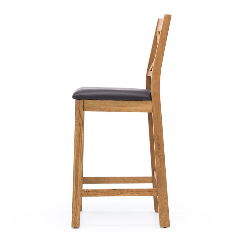 Salisbury Barstool c/w Brown seat pad - Back Order (Due 05/01)