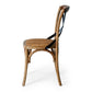 Villa X-Back Chair Smoked Oak Rattan Seat