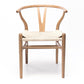 Wishbone Chair Natural Oak Natural Rope Seat