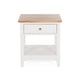 Jessica Bedside 1drw OAK TOP