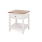 Jessica Bedside 1drw OAK TOP