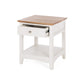 Jessica Bedside 1drw OAK TOP