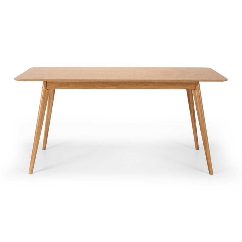 Radius Dining Table 160x80 (Oak Top)