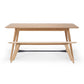 Package Deal! - Radius Dining Table 160x80 - SLIGHT SECOND + x2 Flow Benches
