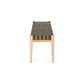 Indo Woven Bench 150 Olive