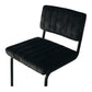 Halo Barstool Velvet Anthracite