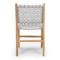 Indo Woven Dining Chair Duck Egg