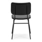 Lukas Chair Black Panel