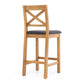 Salisbury Barstool c/w Brown seat pad