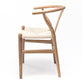 Wishbone Chair Natural Oak Natural Rope Seat