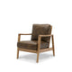 Reid Armchair - Brown Leather