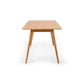 Radius Dining Table 160x80 (Oak Top) - SLIGHT SECOND