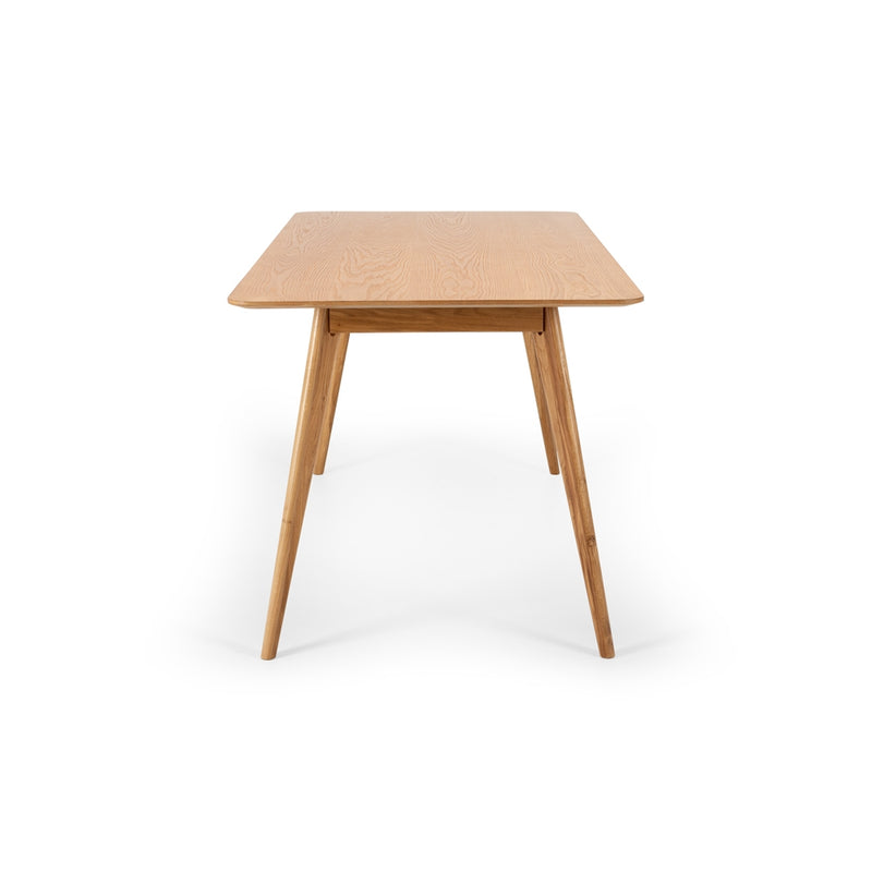 Radius Dining Table 160x80 (Oak Top) - SLIGHT SECOND