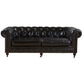 HAMPTON COURT 3 SEATER BELON BLACK