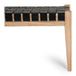 Indo Woven Bench 150 Black