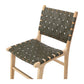 Indo Woven Dining Chair Olive