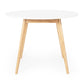 Radius 1m rd Dining Table (White Top)