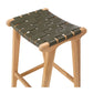 Indo Woven Barstool Olive