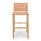 Indo Woven Highback Barstool Plush