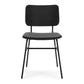 Lukas Chair Black Panel