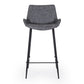 Vintage Barstool Grey PU
