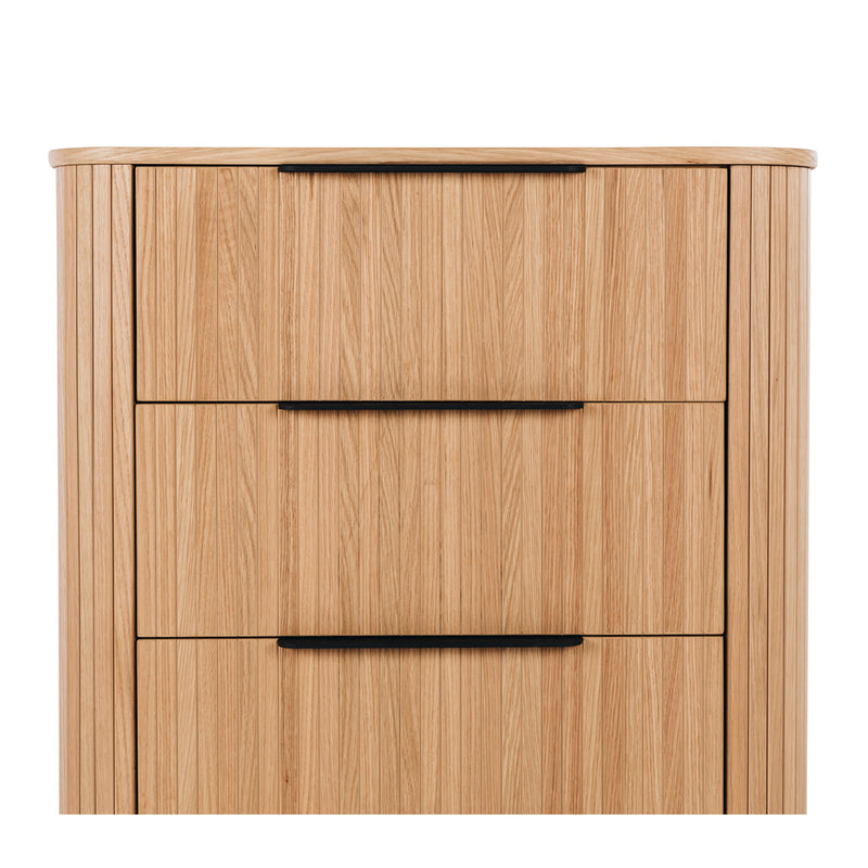Anders Tallboy 4 Drawers (Natural Oak)