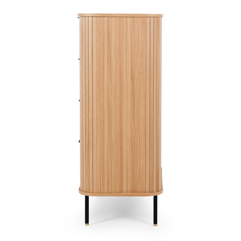 Anders Tallboy 4 Drawers (Natural Oak)