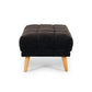 Towelie Footstool Panther Black