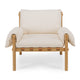 Retreat Armchair White Boucle - Back Order (Due 06/12)